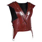 How to Train Your Dragon Hiccup Brown Vest Cosplay Costume Outfits Halloween Carnival Suit