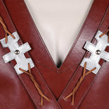 How to Train Your Dragon Hiccup Brown Vest Cosplay Costume Outfits Halloween Carnival Suit