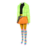 I Love Boosters Corvette Women Green Outfit Cosplay Costume Outfit Halloween Carnival Suit