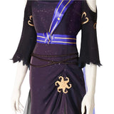 Identity V Priestess Women Purple Dress Outfit Cosplay Costume Outfits Halloween Carnival Suit