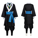 Infinity Castle Kaigaku Black Outfit Cosplay Costume Outfit Halloween Carnival Suit