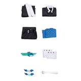 Infinity Castle Kaigaku Black Outfit Cosplay Costume Outfit Halloween Carnival Suit