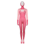 Invincible 2024 Atom Eve Women Pink Jumpsuit Cosplay Costume Outfits Halloween Carnival Suit