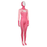 Invincible 2024 Atom Eve Women Pink Jumpsuit Cosplay Costume Outfits Halloween Carnival Suit