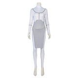 Invincible Anissa Kids Children White Jumpsuit Cosplay Costume Outfit Halloween Carnival Suit