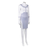 Invincible Anissa Women White Outfit Cosplay Costume Outfit Halloween Carnival Suit