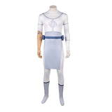 Invincible Conquest White Viltrum Empire Jumpsuit Cosplay Costume Outfit Halloween Carnival Suit