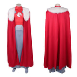 Invincible Emperor Argall Red Jumpsuit Cosplay Costume Outfit Halloween Carnival Suit