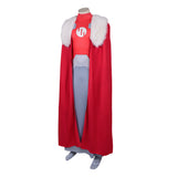 Invincible Emperor Argall Red Jumpsuit Cosplay Costume Outfit Halloween Carnival Suit