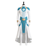 Invincible Mark Grayson Blue and White Jumpsuit Cosplay Costume Outfit Halloween Carnival Suit