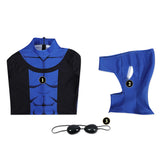 Invincible Mark Grayson Blue Jumpsuit Cosplay Costume Outfit Halloween Carnival Suit
