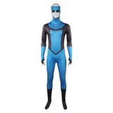 Invincible Mark Grayson Blue Jumpsuit Cosplay Costume Outfits Halloween Carnival Suit