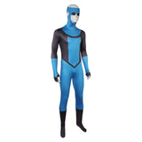 Invincible Mark Grayson Blue Jumpsuit Cosplay Costume Outfits Halloween Carnival Suit