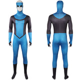 Invincible Mark Grayson Blue Jumpsuit Cosplay Costume Outfits Halloween Carnival Suit