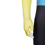 Invincible Mark Grayson Blue Yellow Combat Suit Cosplay Costume Outfits Halloween Carnival Suit