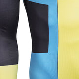 Invincible Mark Grayson Blue Yellow Combat Suit Cosplay Costume Outfits Halloween Carnival Suit