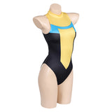 Invincible Mark Grayson Blue Yellow One-piece Suimsuit Cosplay Costume Outfits Halloween Carnival Suit