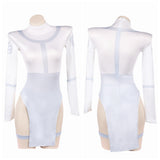 Invincible Mark Grayson Genderbend Version White Lingerie Cosplay Costume Outfit Halloween Carnival Suit