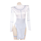 Invincible Mark Grayson Genderbend Version White Lingerie Cosplay Costume Outfit Halloween Carnival Suit