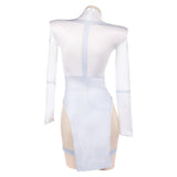 Invincible Mark Grayson Genderbend Version White Lingerie Cosplay Costume Outfit Halloween Carnival Suit