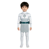 Invincible Mark Grayson Kids Children Gray Jumpsuit Cosplay Costume Outfit Halloween Carnival Suit