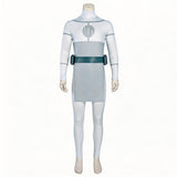 Invincible Mark Grayson White Jumpsuit Cosplay Costume Outfit Halloween Carnival Suit
