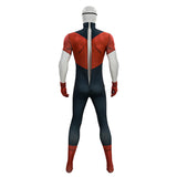 Invincible Oliver Grayson Red and Black Bodysuit Jumpsuit Cosplay Costume Outfit Halloween Carnival Suit