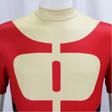 Invincible Oliver Grayson Red Jumpsuit Cosplay Costume Outfit Halloween Carnival Suit
