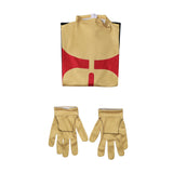 Invincible Oliver Grayson Red Jumpsuit Cosplay Costume Outfit Halloween Carnival Suit