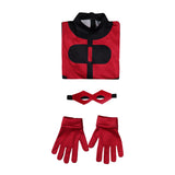 Invincible Oliver Grayson Red Outfit Cosplay Costume Outfit Halloween Carnival Suit