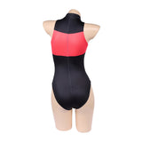 Invincible Oliver Grayson Women Red and Black Swimsuit Cosplay Costume Outfit Halloween Carnival Suit
