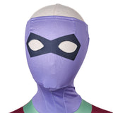 Invincible Omni-Man Kids Children Purple Jumpsuit Cosplay Costume Outfits Halloween Carnival Suit