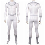 Invincible Omni-Man Viltrum Empire White Team Uniform Cosplay Costume Outfit Halloween Carnival Suit
