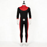 Invincible Scott Red and Black Jumpsuit Cosplay Costume Outfit Halloween Carnival Suit