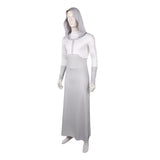 Invincible Season 4 Grand Regent White Hooded Jumpsuit Cosplay Costume Outfit Halloween Carnival Suit