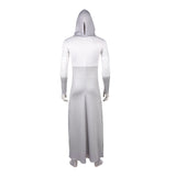 Invincible Season 4 Grand Regent White Hooded Jumpsuit Cosplay Costume Outfit Halloween Carnival Suit