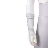 Invincible Season 4 Grand Regent White Hooded Jumpsuit Cosplay Costume Outfit Halloween Carnival Suit