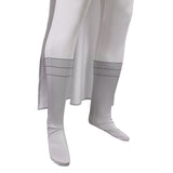 Invincible Season 4 Grand Regent White Hooded Jumpsuit Cosplay Costume Outfit Halloween Carnival Suit