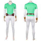 Invincible Stone Man Green Outfit Cosplay Costume Outfit Halloween Carnival Suit