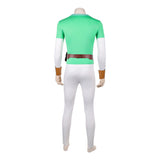 Invincible Stone Man Green Outfit Cosplay Costume Outfit Halloween Carnival Suit