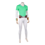 Invincible Stone Man Green Outfit Cosplay Costume Outfit Halloween Carnival Suit