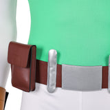 Invincible Stone Man Green Outfit Cosplay Costume Outfit Halloween Carnival Suit