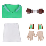 Invincible Stone Man Green Outfit Cosplay Costume Outfit Halloween Carnival Suit