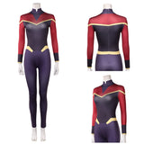 Invincible Telia Women Purple Jumpsuit Cosplay Costume Outfit Halloween Carnival Suit