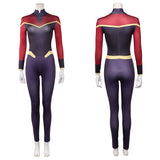 Invincible Telia Women Purple Jumpsuit Cosplay Costume Outfit Halloween Carnival Suit