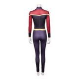 Invincible Telia Women Purple Jumpsuit Cosplay Costume Outfit Halloween Carnival Suit
