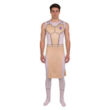 Invincible Thaedus Yellow Jumpsuit Cosplay Costume Outfit Halloween Carnival Suit