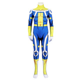 Invincible The Immortal Kids Children Blue Jumpsuit Cosplay Costume Outfits Halloween Carnival Suit