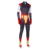 Invincible Thokk Battle Beast Black Jumpsuit Cosplay Costume Outfit Halloween Carnival Suit