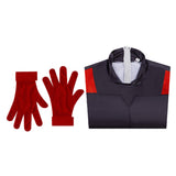 Invincible Thokk Battle Beast Black Jumpsuit Cosplay Costume Outfit Halloween Carnival Suit